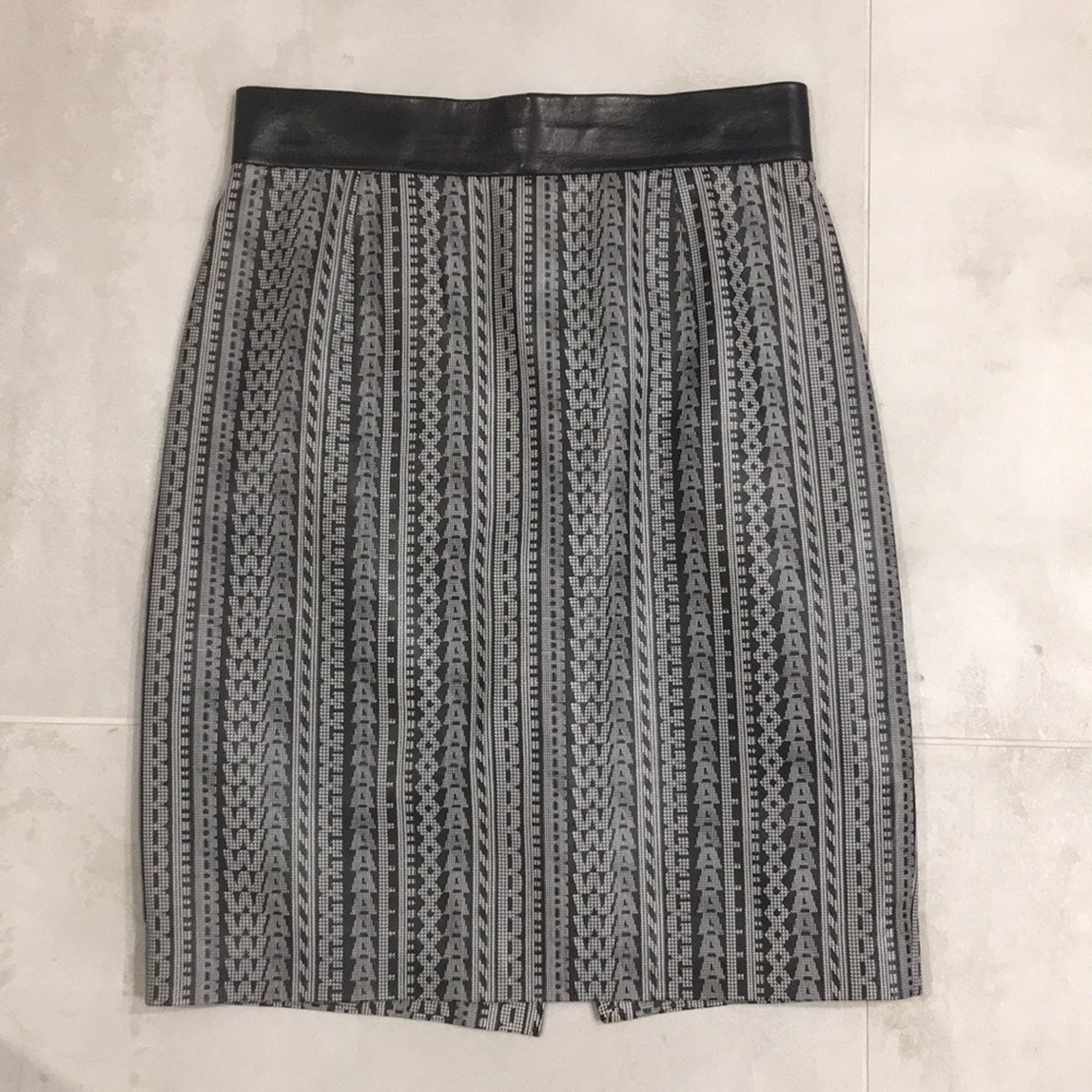 Alexander Wang Leather Pencil Skirt